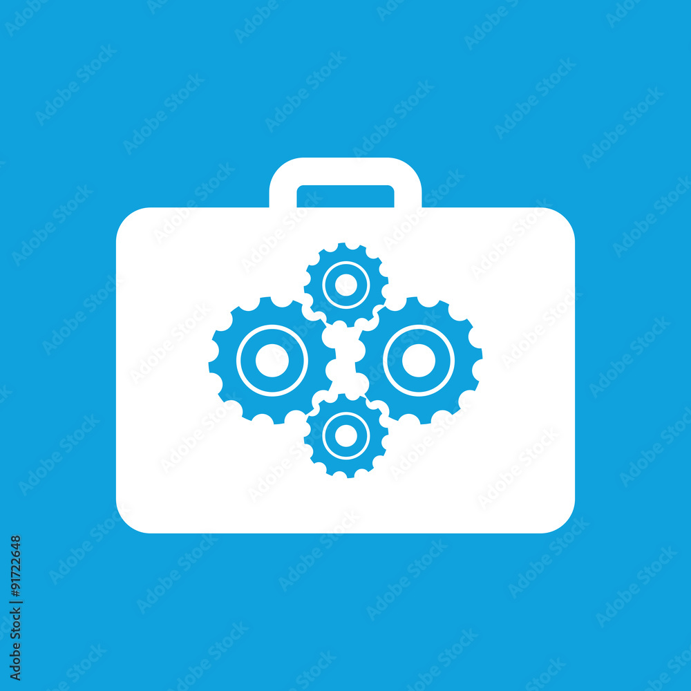 Tool bag icon, simple Tool bag icon, simple
