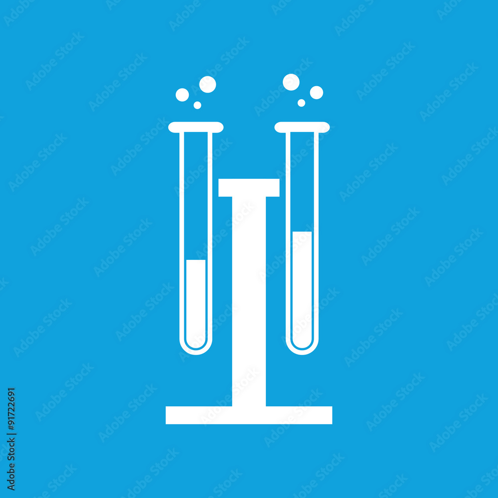 Chemical experiment icon, simple Chemical experiment icon, simple