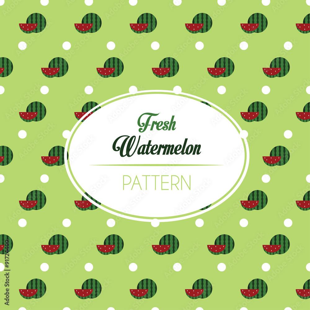 Fresh Watermelon Pattern Fresh Watermelon Pattern