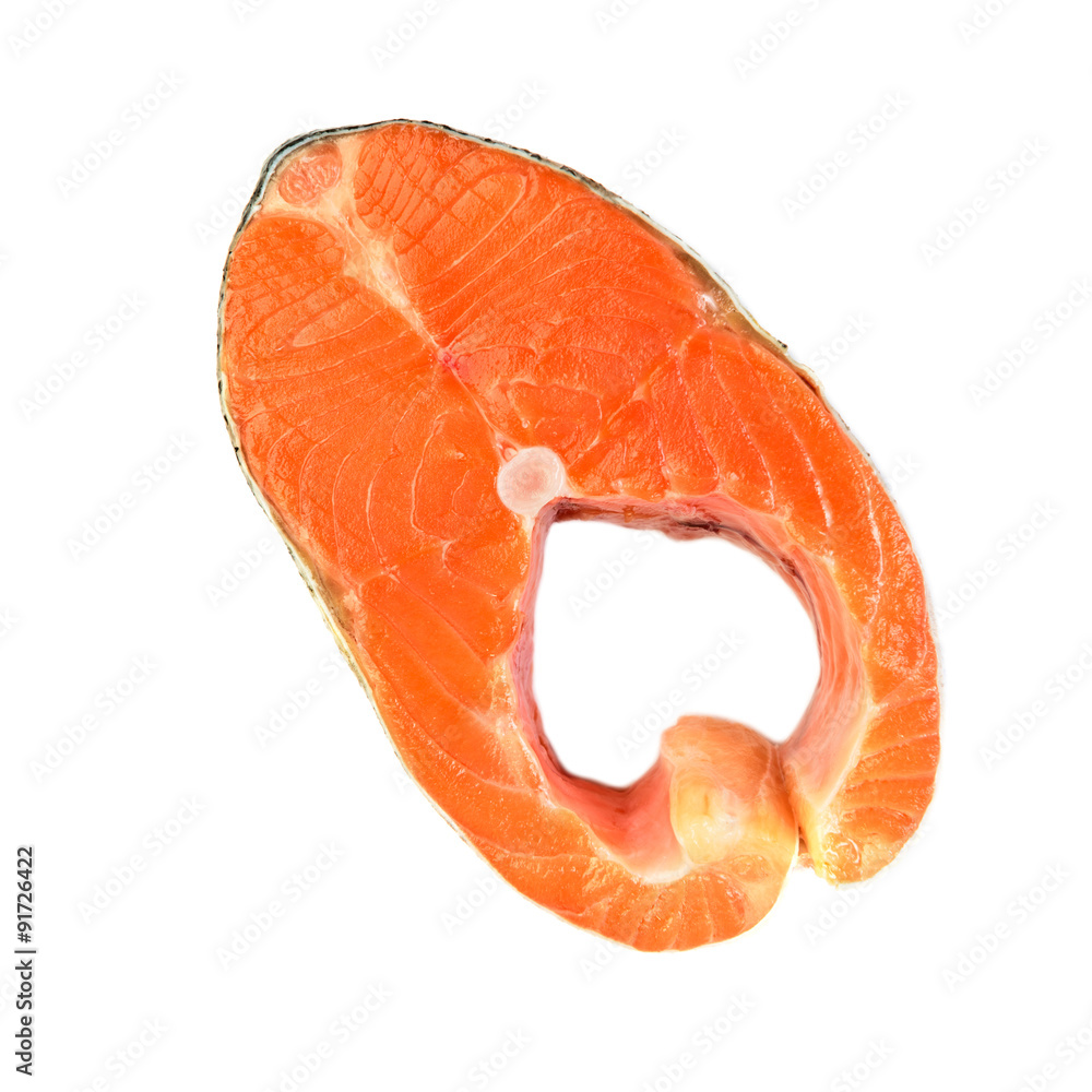 salmon steak red fish salmon steak red fish