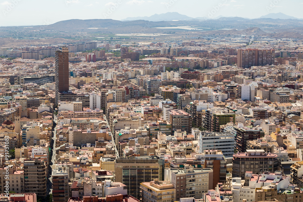 Fototapeta premium Alicante Rooftops