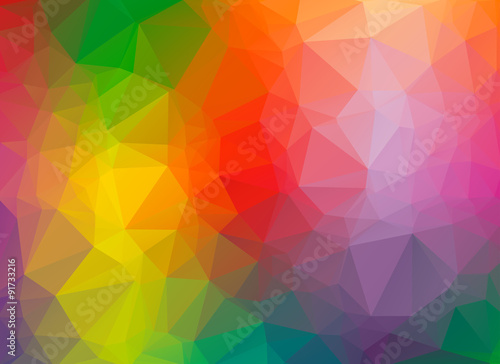 low poly background colorful spots