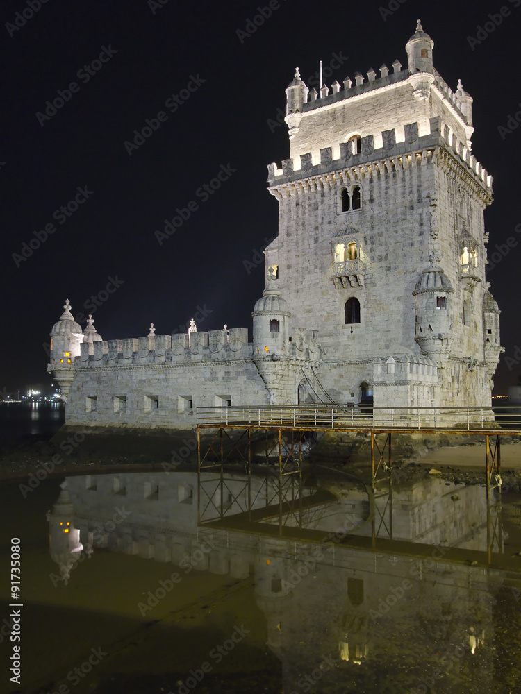 Tower of Belem With Reflection