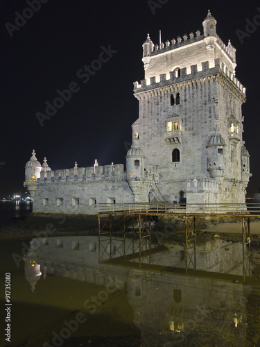 Tower of Belem With Reflection © searagen