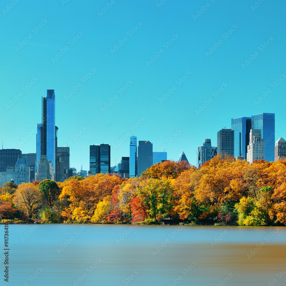 Obraz premium Central Park Autumn