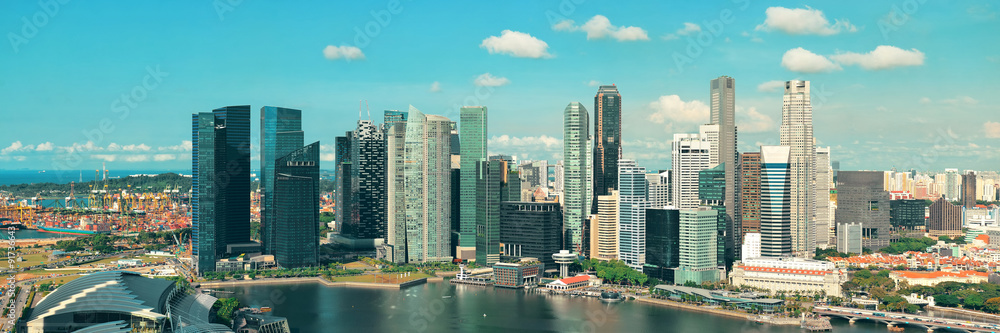 Obraz premium Singapore skyline