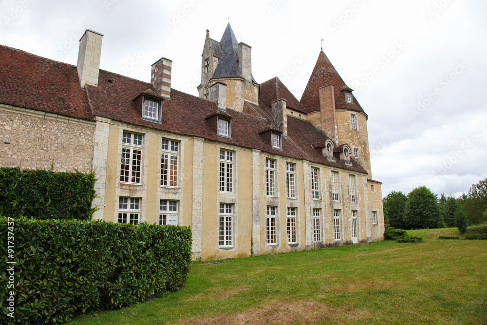 Manoir de la Vove in the natural park of Perche, France Manoir de la Vove in the natural park of Perche, France