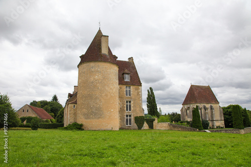 Manoir de la Vove in the natural park of Perche, France