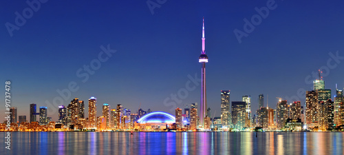 Canvas Print Toronto cityscape