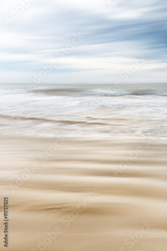 Sand and Water in Motion