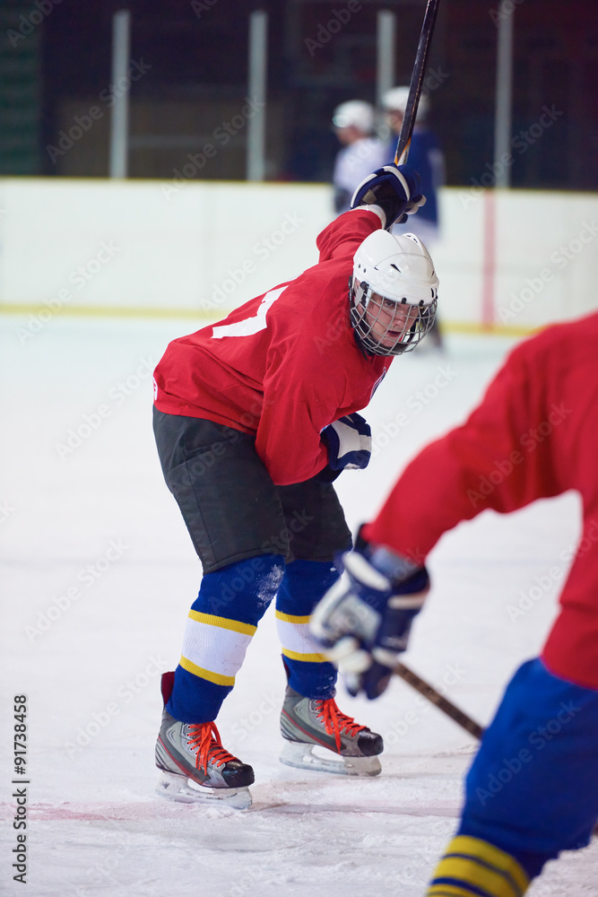 Obraz premium ice hockey sport players
