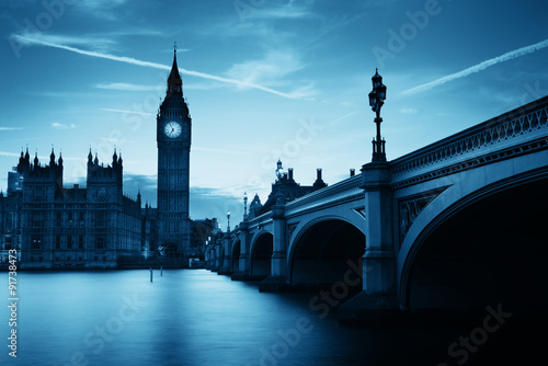 Photography London at dusk