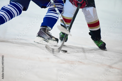 ice hockey sport players © .shock