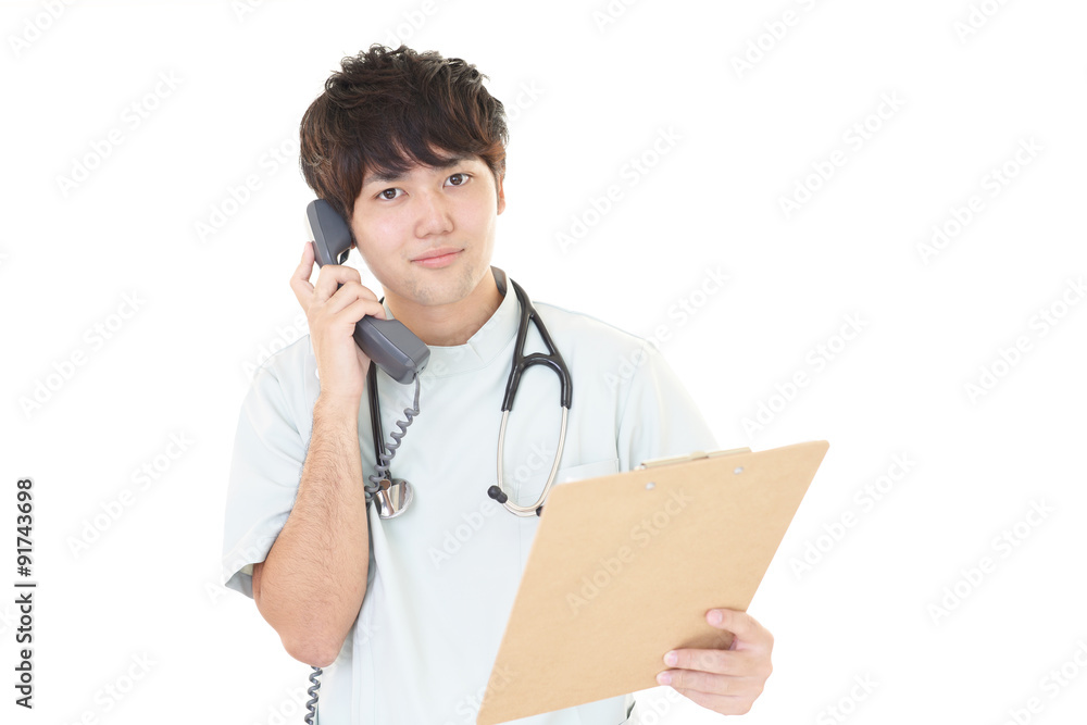 笑顔の医師 笑顔の医師