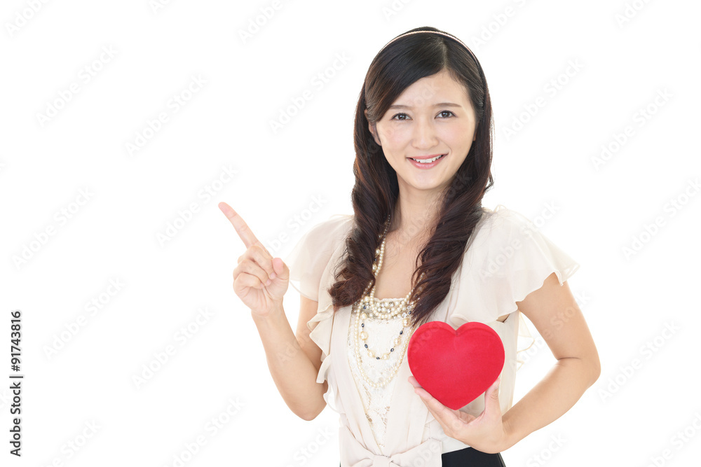 ドレスを着た女性