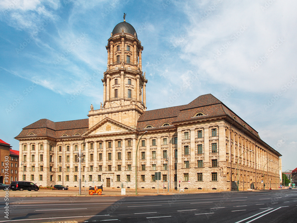 Old Alted stadthaus building in Berlin Germany