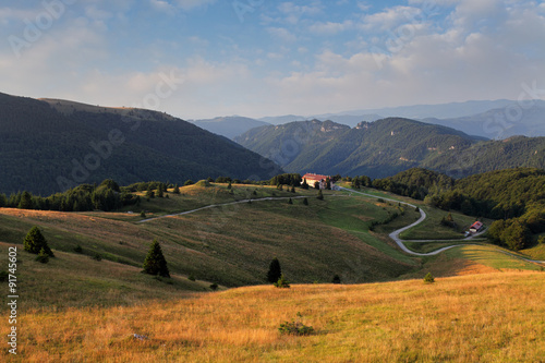Slovakia mountain landscape at summer