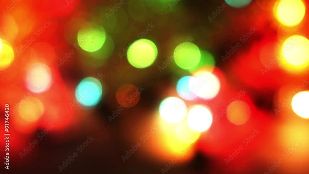 Amazing bokeh of christmas lights Amazing bokeh of christmas lights