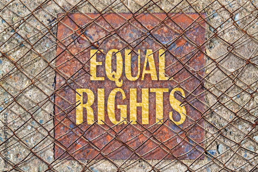 Fototapeta premium Equal rights