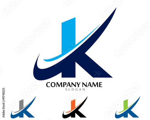 K : Logo Template