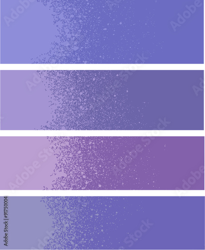 spray paint gradient detail in purple lavender magenta