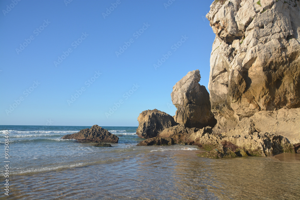 rocas en la costa cantabrica