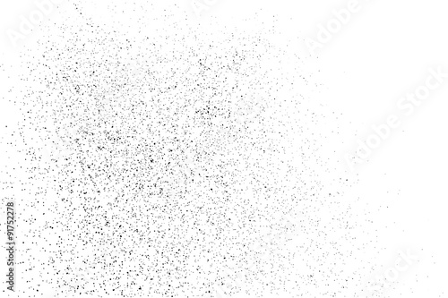 Ziarnista abstrakcjonistyczna tekstura na białym tle. Element projektu. Wektorowa ilustracja, eps 10.