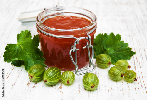 gooseberry jam photo