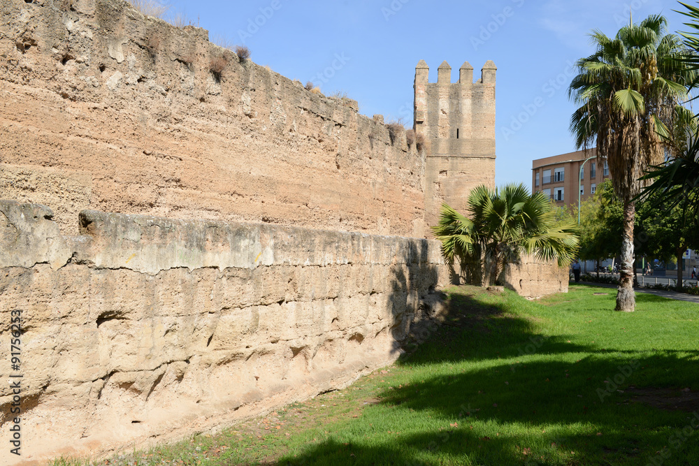 Fototapeta premium Les murailles de la Macarena à Séville