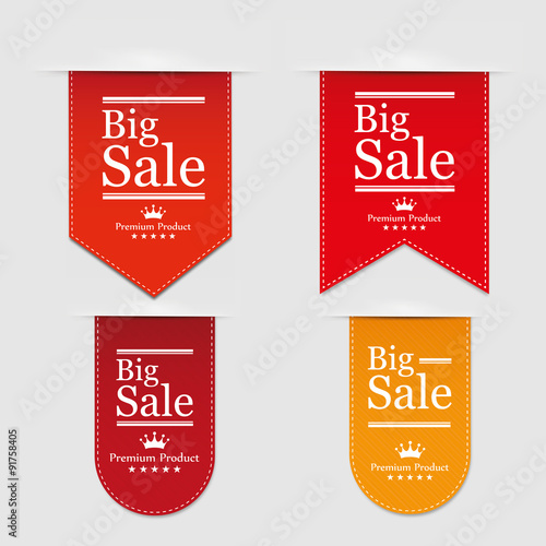 Banner Big Sale. Vector