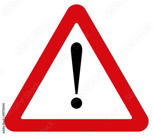 Attention sign