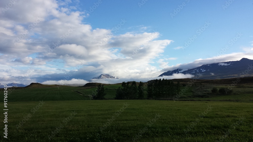Landscape in Iceland