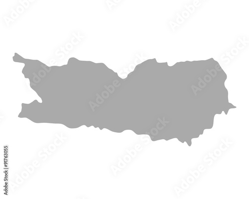 Karte von Kärnten