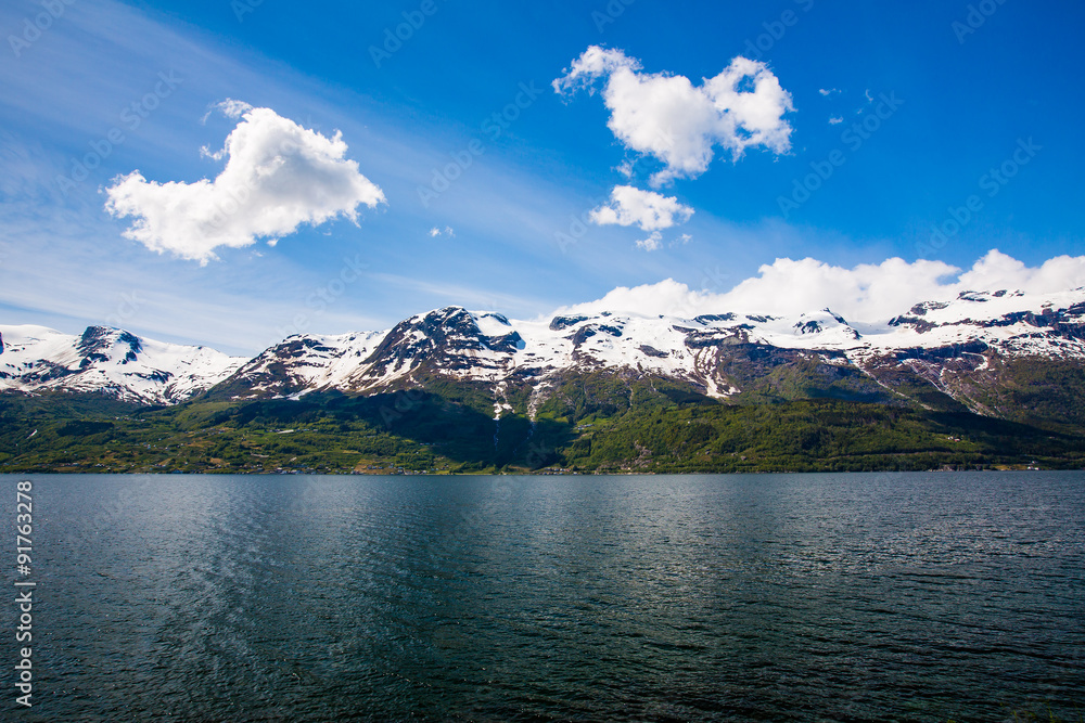 Naklejka premium Beautiful Nature Norway.