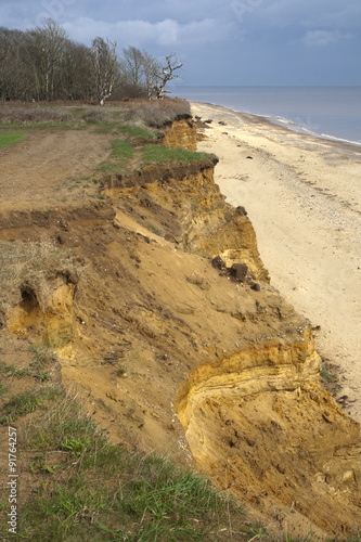 Benacre Cliffs, Suffolk, England photo