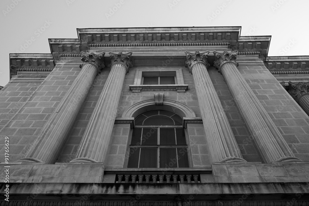 Obraz premium History building facade