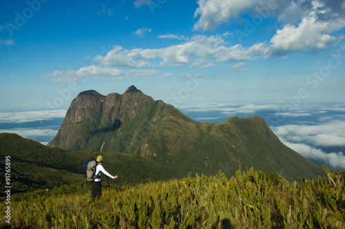 Hiking in Pico Parana State Park - Brazil
