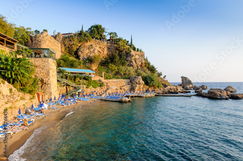 Antalya harbour in Turkey. 