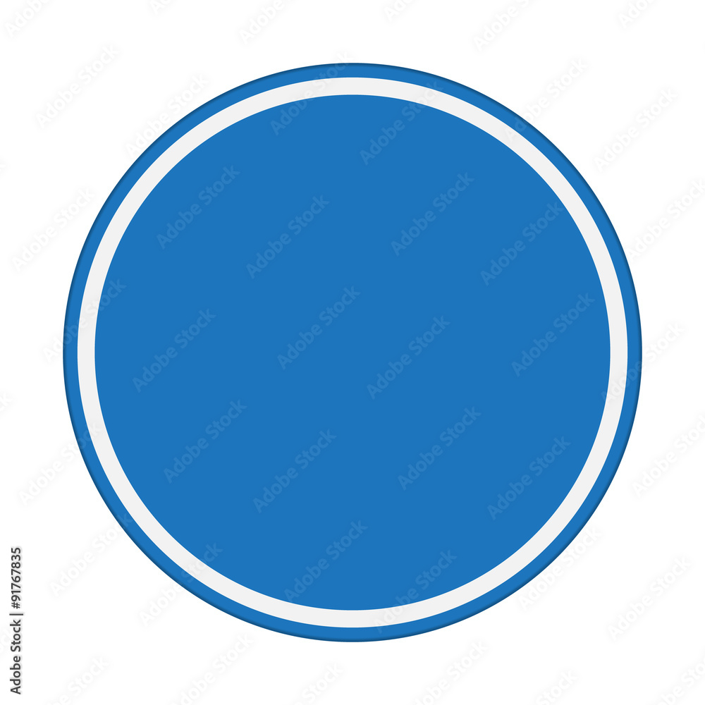 traffic sign , blue sky sign circle Isolated road warning traffic sign , blue sky sign circle Isolated road warning