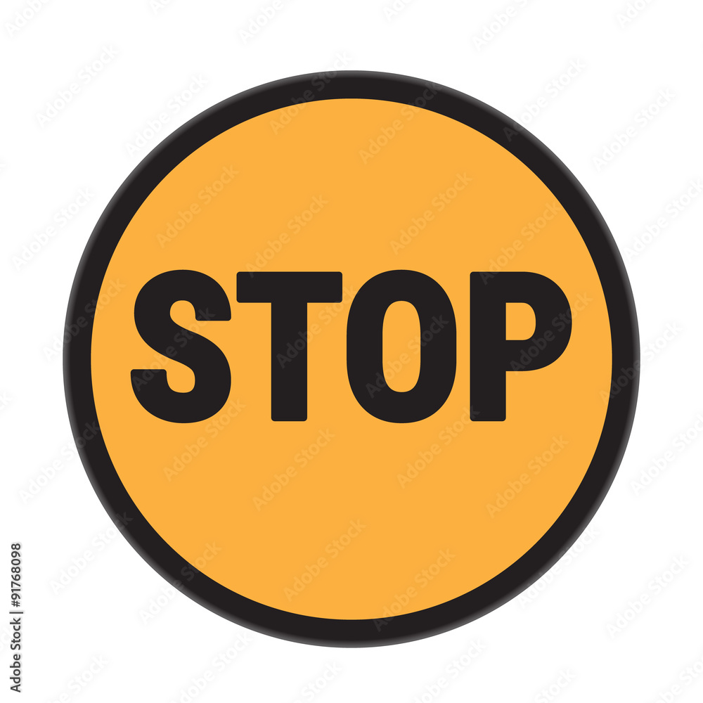 traffic sign , stop sign circle Isolated road warning traffic sign , stop sign circle Isolated road warning