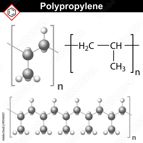 Polypropylene molecule