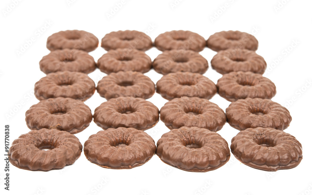 cookies with chocolate glaze cookies with chocolate glaze