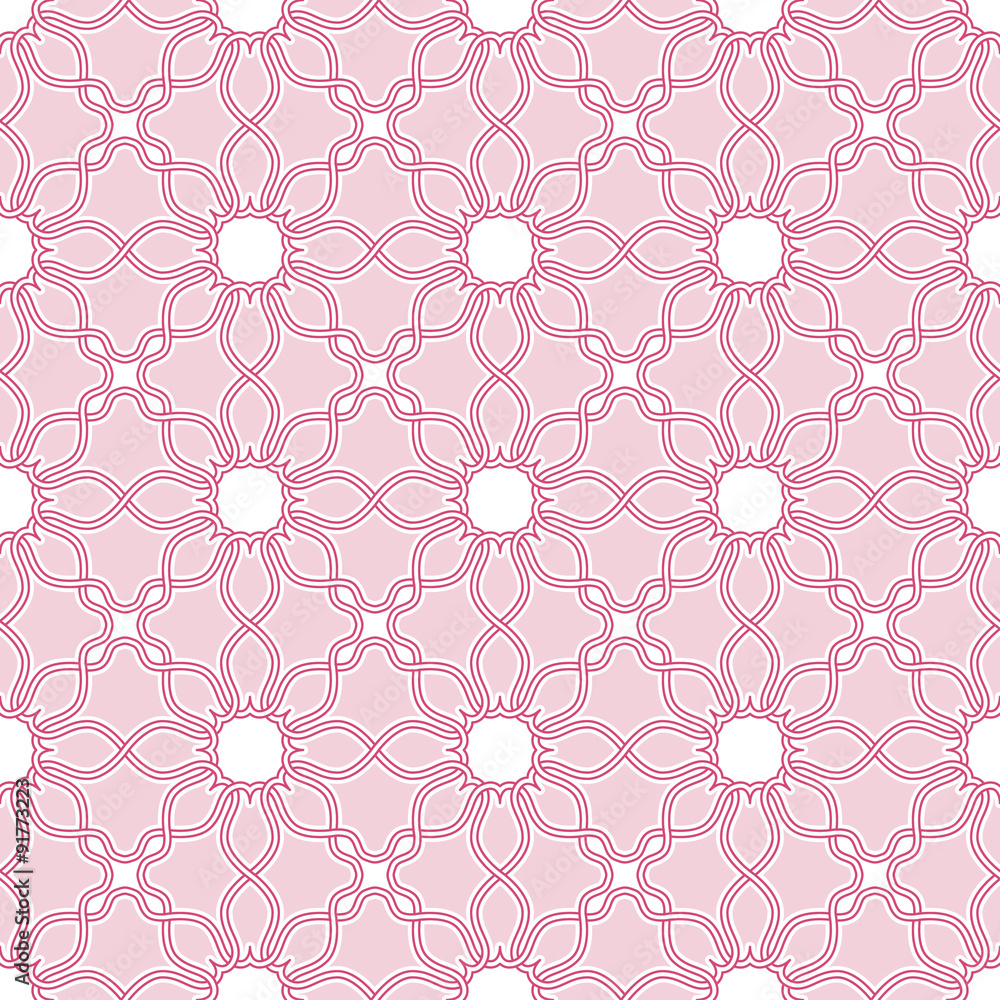 Arabesque seamless beautiful background pattern.