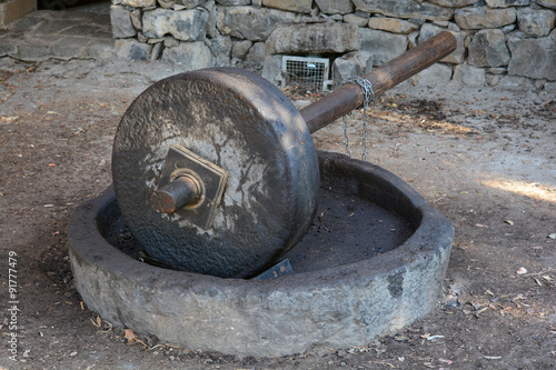 Photography Oil press, ancient village