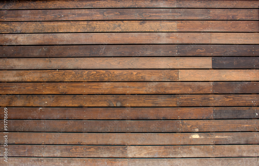 Fototapeta premium Holzbretter Zaun Hintergrund