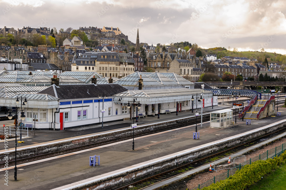 Fototapeta premium Stirling train station in Scotland