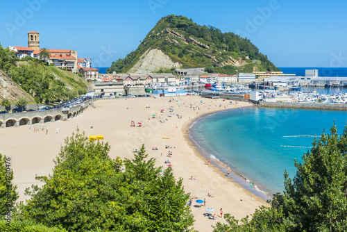 Town of Getaria, Basque Country (Spain) photo