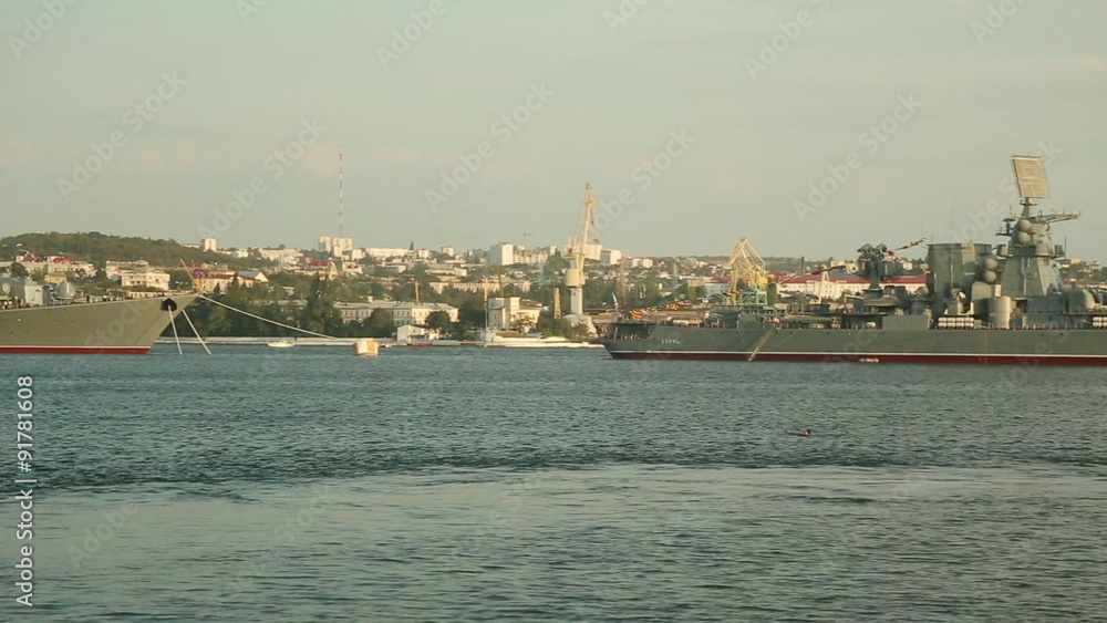 Parade of warships Russia Parade of warships Russia