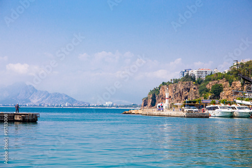 Fototapeta Naklejka Na Ścianę i Meble -  Historische Altstadt Side in Türkei