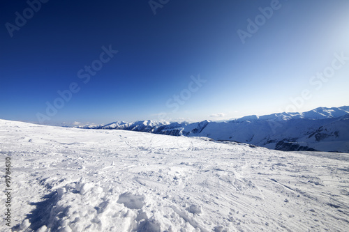 Ski slope © BSANI